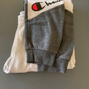 Multi colored Champion sweat pants